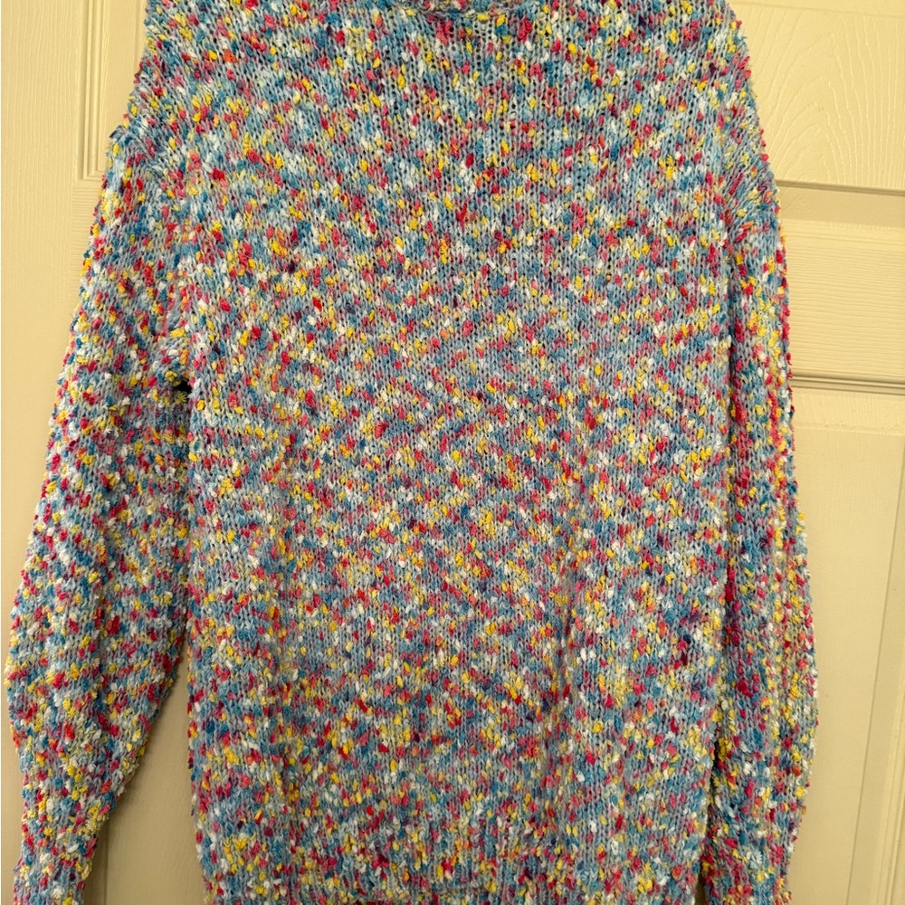 Source Unknown Multicolor Knit Sweater - image 6